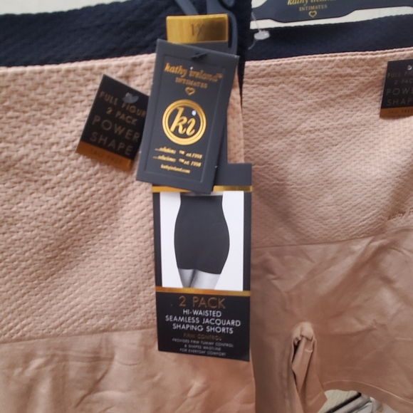 NWT Kathy Ireland Intimates Full Figure 2PK POWER Shaping Shorts. 1X & 2X.$35 Ea - Picture 6 of 13